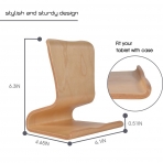 SAMDI Ahap Tablet Stand-Birch wooden