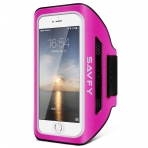 SAVFY iPhone 8 Plus Kou Kol Band-Pink