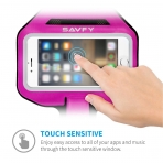 SAVFY iPhone 8 Plus Kou Kol Band-Pink