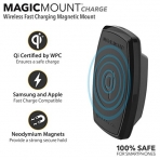 SCOSCHE MQ2V MagicMount Kablosuz Havalandrma Telefon Tutucu