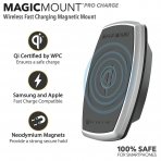 SCOSCHE MagicMount Pro Kablosuz Havalandırma Telefon Tutucu