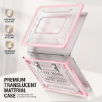 SEYMAC Katlanabilir Standl� MacBook Neo K�l�f� (13 �n�)-Pink
