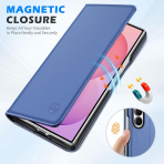 SHIELDON Galaxy Z Fold 8 Ultra Deri C�zdanl� K�l�f-Wisteria Purple