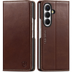 SHIELDON Galaxy Z Fold 8 Ultra Deri C�zdanl� K�l�f-Retro Coffee