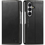 SHIELDON Galaxy Z Fold 8 Ultra Deri C�zdanl� K�l�f-Retro Black