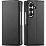 SHIELDON Galaxy Z Fold 8 Ultra Deri C�zdanl� K�l�f-Black