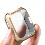 SIRUIBO Fitbit Versa Ekran Koruyucu Bumper Klf-Gold