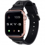 SKYB Chevron Serisi Apple Watch Deri Kayış (38/40mm)