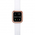 SKYB Minimalist Apple Watch Koruyucu Klf (44mm)-Rose Gold