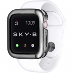 SKYB Minimalist Apple Watch Koruyucu Klf (38mm)-Gunmetal