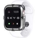 SKYB Pave Points Serisi Apple Watch Koruyucu Klf (38mm)-Black