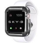 SKYB Pave Serisi Apple Watch Koruyucu Klf (44mm)-Black