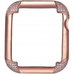 SKYB Pave Serisi Apple Watch Koruyucu Klf (42mm)-Rose Gold