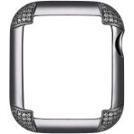 SKYB Pave Serisi Apple Watch Koruyucu Klf (44mm)-Gunmetal