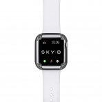 SKYB Pave Serisi Apple Watch Koruyucu Klf (40mm)-Gunmetal