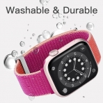 SNBLK Spor Apple Watch Ultra 2. Nesil Kay (49mm)-Pomegranate 