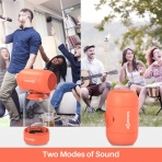 SODAPOP Kablosuz Tanabilir Bluetooth Hoparlr-Orange