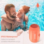 SODAPOP Kablosuz Tanabilir Bluetooth Hoparlr-Orange