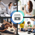 SOWO Kablosuz Tanabilir Kk Hoparlr-Black