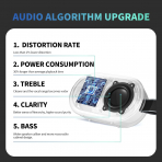 SOWO Kablosuz Tanabilir Kk Hoparlr-Black