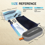 SOWO Kablosuz Tanabilir Hoparlr-Gray