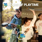 SOWO Kablosuz Tanabilir Hoparlr-Blue