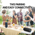 SOWO Su Geirmez Bluetooth Hoparlr -Navy Blue