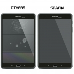 SPARIN Samsung Galaxy Tab A 8.0 Temperli Cam Ekran Koruyucu