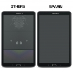 SPARIN Samsung Galaxy Tab E Temperli Cam Ekran Koruyucu (8.0 in)