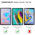 SPARIN Samsung Galaxy Tab S6 Temperli Cam Ekran Koruyucu (3 Adet)