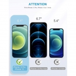 SPARIN iPhone 12 Temperli Cam Ekran Koruyucu (3 Adet)