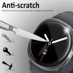 SPGUARD Galaxy Watch 8 40mm Ekran Koruyucu (4Adet)