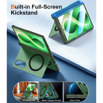 SPIDERCASE Galaxy Z Fold 8 MagSafe Uyumlu K�l�f-Dark Green