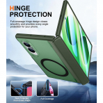 SPIDERCASE Galaxy Z Fold 8 MagSafe Uyumlu K�l�f-Dark Green