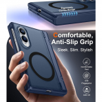 SPIDERCASE Galaxy Z Fold 8 MagSafe Uyumlu K�l�f-Blue