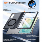 SPIDERCASE Galaxy Z Fold 8 MagSafe Uyumlu K�l�f-Black