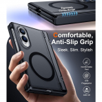 SPIDERCASE Galaxy Z Fold 8 MagSafe Uyumlu K�l�f-Black