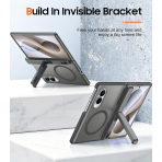 SPIDERCASE Galaxy Z Fold 8 Standl� Tam Korumal� K�l�f-Gray