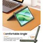 SPIDERCASE Galaxy Z Fold 8 Standl� Tam Korumal� K�l�f-Green