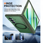 SPIDERCASE Galaxy Z Fold 8 Ultra MagSafe Uyumlu K�l�f-Dark Green