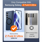 SPIDERCASE Galaxy Z Fold 8 Ultra MagSafe Uyumlu K�l�f-Blue