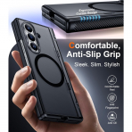 SPIDERCASE Galaxy Z Fold 8 Ultra MagSafe Uyumlu K�l�f-Black