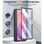 SPIDERCASE Galaxy Z Fold 8 Ultra Standl� Korumal� K�l�f-Black