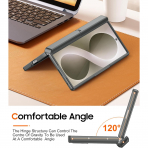 SPIDERCASE Galaxy Z Fold 8 Ultra Standl� Korumal� K�l�f-Gray
