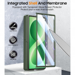 SPIDERCASE Galaxy Z Fold 8 Ultra Standl� Korumal� K�l�f-Green