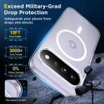 SPIDERCASE Google Pixel 11 Manyetik Koruyucu K�l�f-Clear