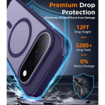 SPIDERCASE Google Pixel 11 Manyetik Koruyucu K�l�f-Dark Purple