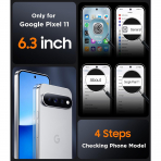 SPIDERCASE Google Pixel 11 Manyetik Koruyucu K�l�f-Green