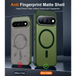 SPIDERCASE Google Pixel 11 Manyetik Koruyucu K�l�f-Green