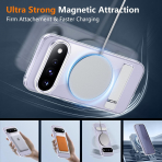 SPIDERCASE Google Pixel 11 Manyetik Standl� K�l�f-Clear